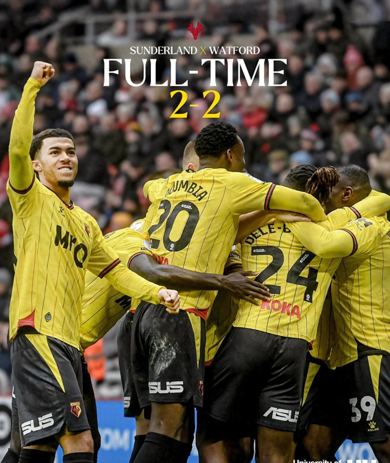 沃特福德惜败伯恩茅斯，球队遗憾失利的简单介绍