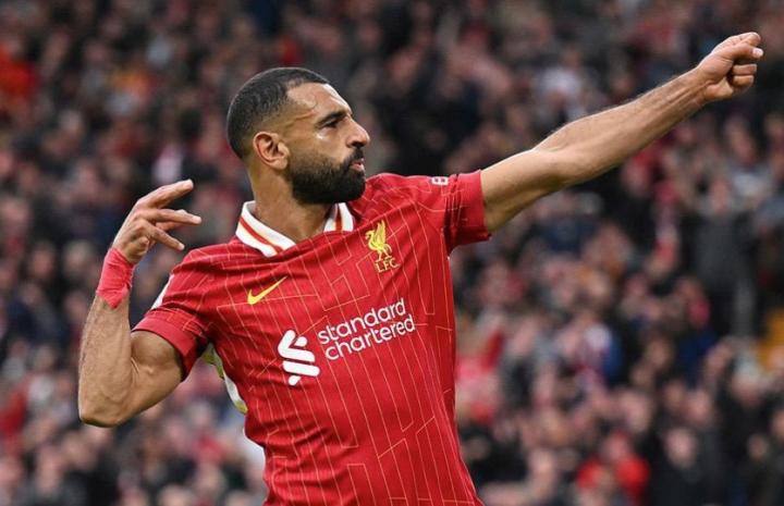 包含英格兰碾压皇马，萨拉赫高光表现的词条